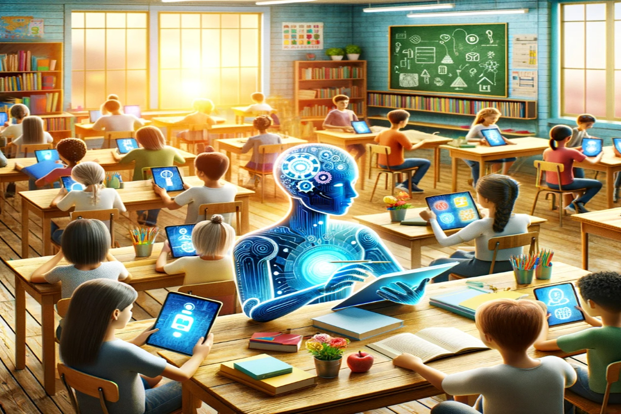 Education AI Background